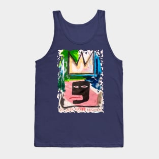 Art of Jean Michel Basquiat Tank Top